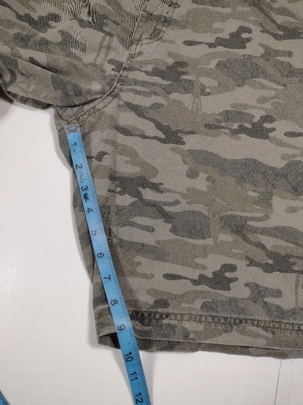 Wrangler Men's Camouflage Cargo Shorts - Olive Camo (40)